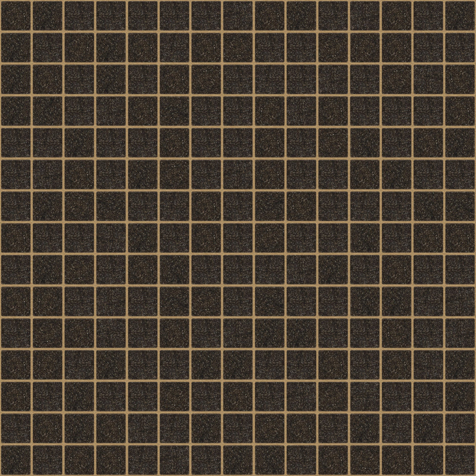 The Mosaic Factory Amsterdam Mozaiek Tegel Vierkant - Bruin Glas Basic 322x322 mm