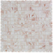 The Mosaic Factory Amsterdam Mozaiek Tegel Vierkant - Creme Glas Goud Serie 322x322 mm