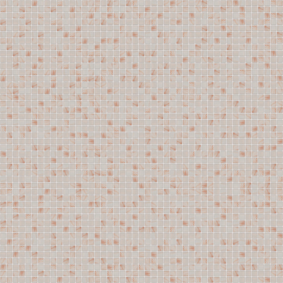The Mosaic Factory Amsterdam Mozaiek Tegel Vierkant - Creme Glas Goud Serie 322x322 mm