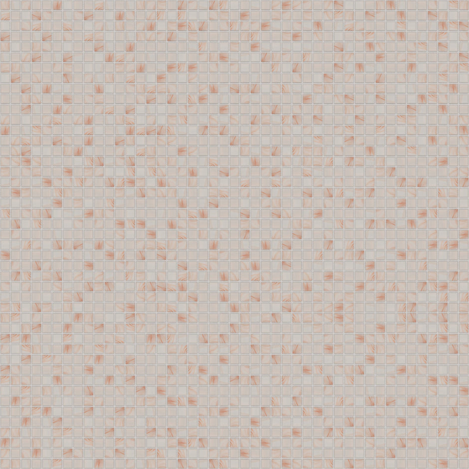 The Mosaic Factory Amsterdam Mozaiek Tegel Vierkant - Creme Glas Goud Serie 322x322 mm
