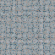 The Mosaic Factory Amsterdam Mozaiek Tegel Vierkant - Cyaan Glas Goud Serie 322x322 mm