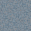 The Mosaic Factory Amsterdam Mozaiek Tegel Vierkant - Cyaan Glas Goud Serie 322x322 mm