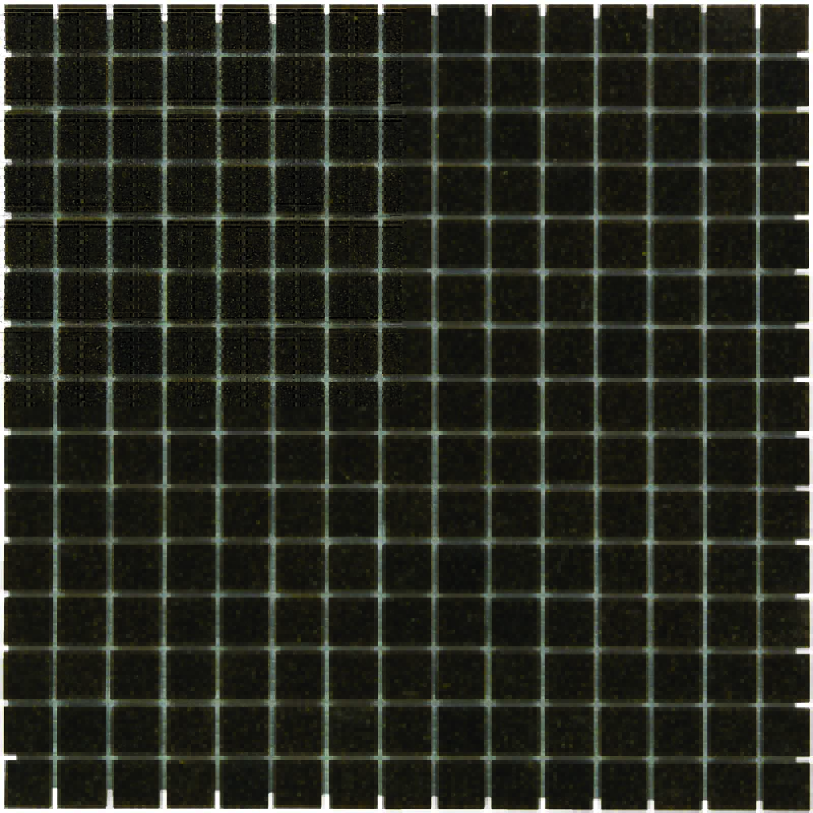 The Mosaic Factory Amsterdam Mozaiek Tegel Vierkant - Donker Bruin Glas Basic 322x322 mm