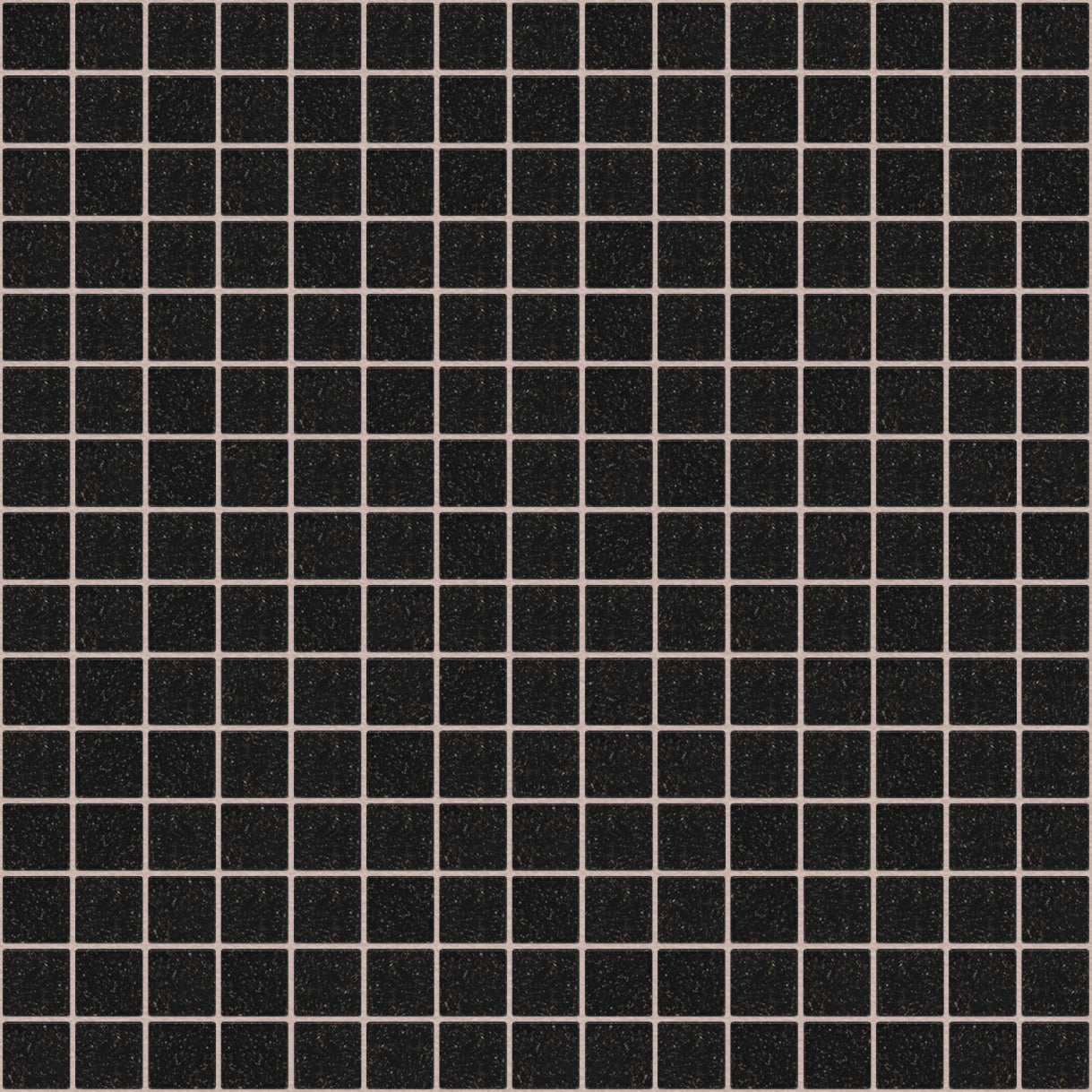 The Mosaic Factory Amsterdam Mozaiek Tegel Vierkant - Donker Bruin Glas Basic 322x322 mm