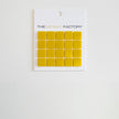 The Mosaic Factory Amsterdam Mozaiek Tegel Vierkant - Geel Glas Basic 322x322 mm