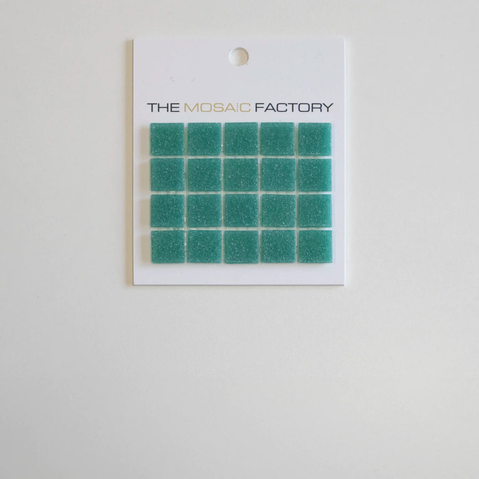 The Mosaic Factory Amsterdam Mozaiek Tegel Vierkant - Jade Groen Glas Basic 322x322 mm