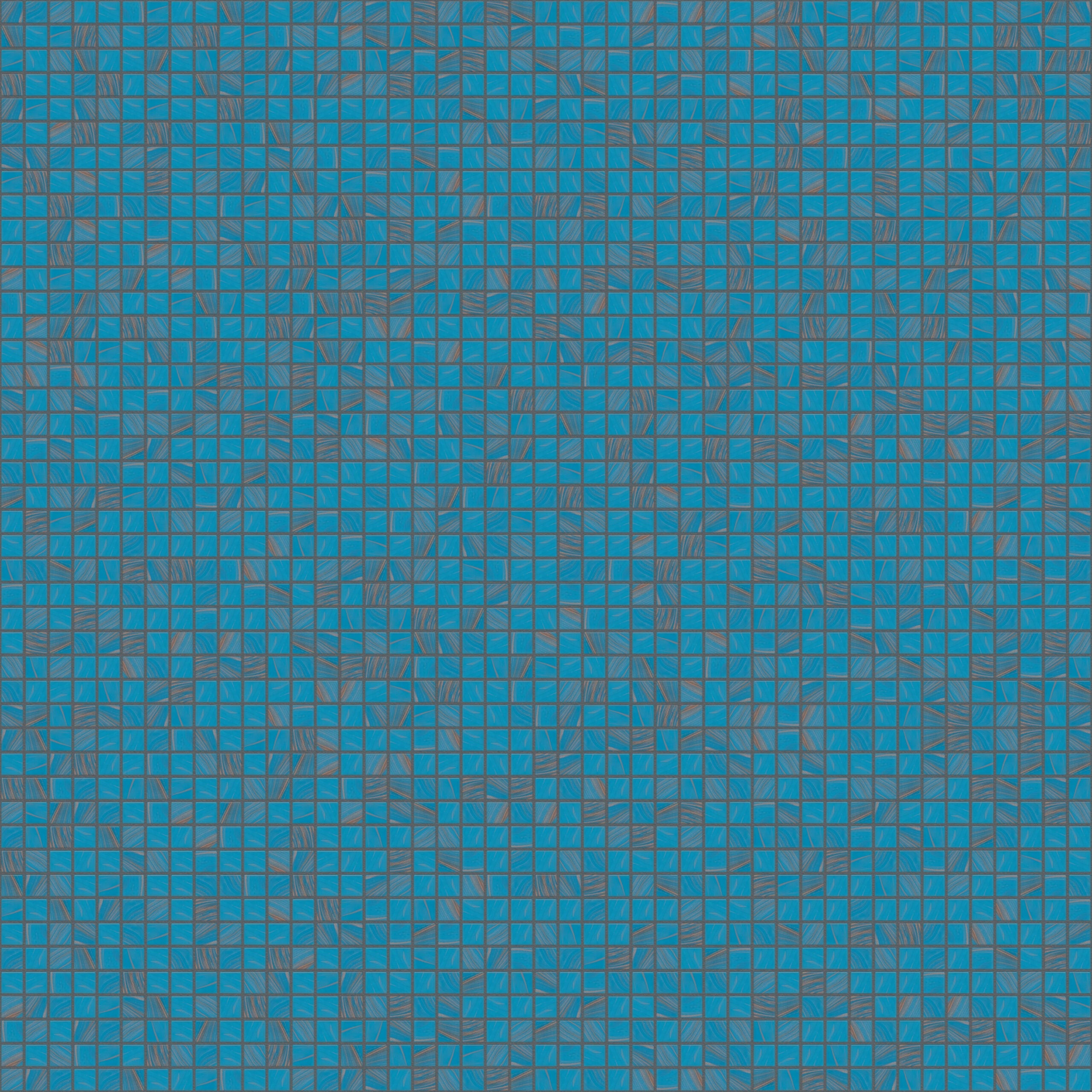 The Mosaic Factory Amsterdam Mozaiek Tegel Vierkant - Licht Blauw Glas Goud Serie 322x322 mm