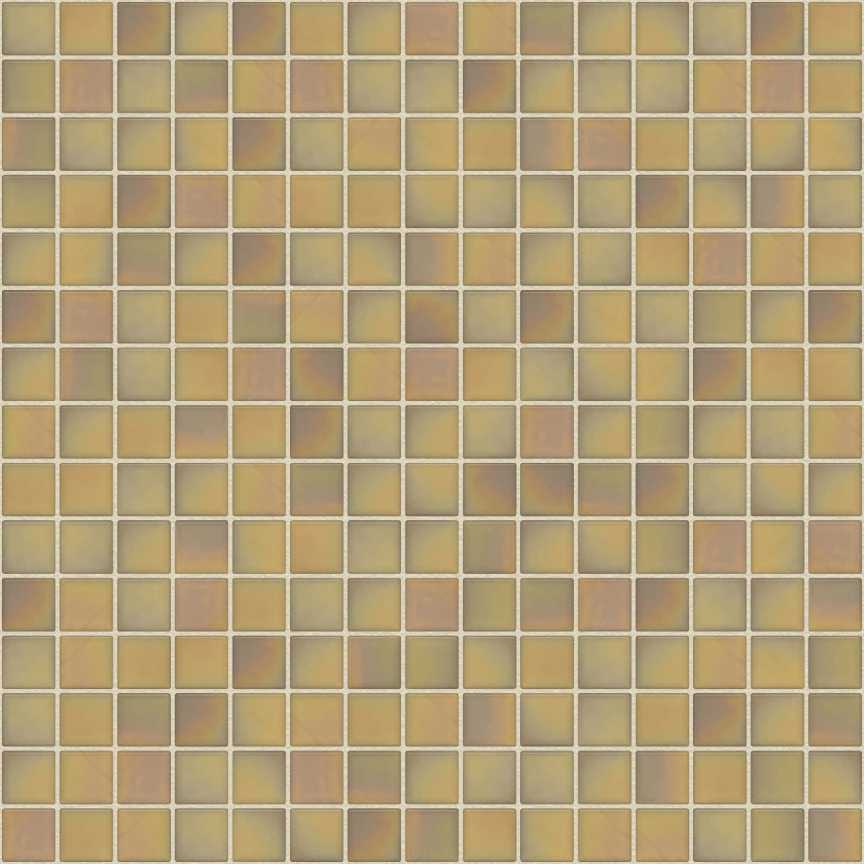The Mosaic Factory Amsterdam Mozaiek Tegel Vierkant - Licht Creme Glas Parelmoer Serie 322x322 mm