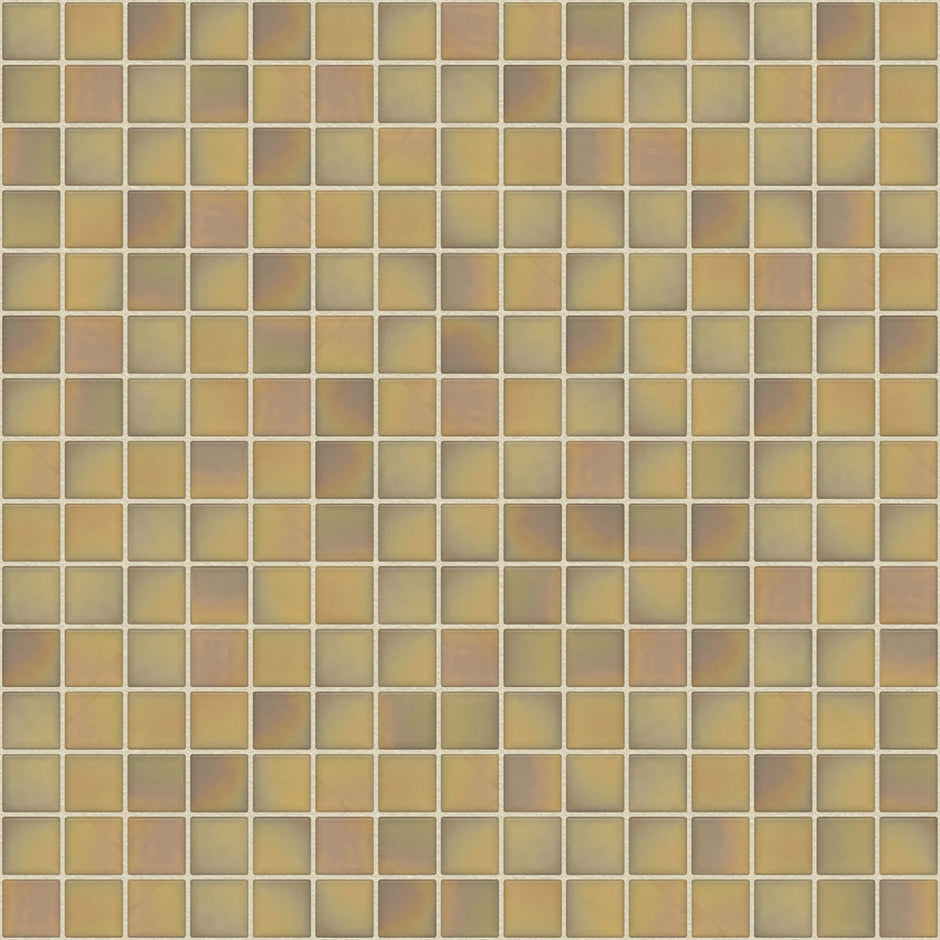 The Mosaic Factory Amsterdam Mozaiek Tegel Vierkant - Licht Creme Glas Parelmoer Serie 322x322 mm