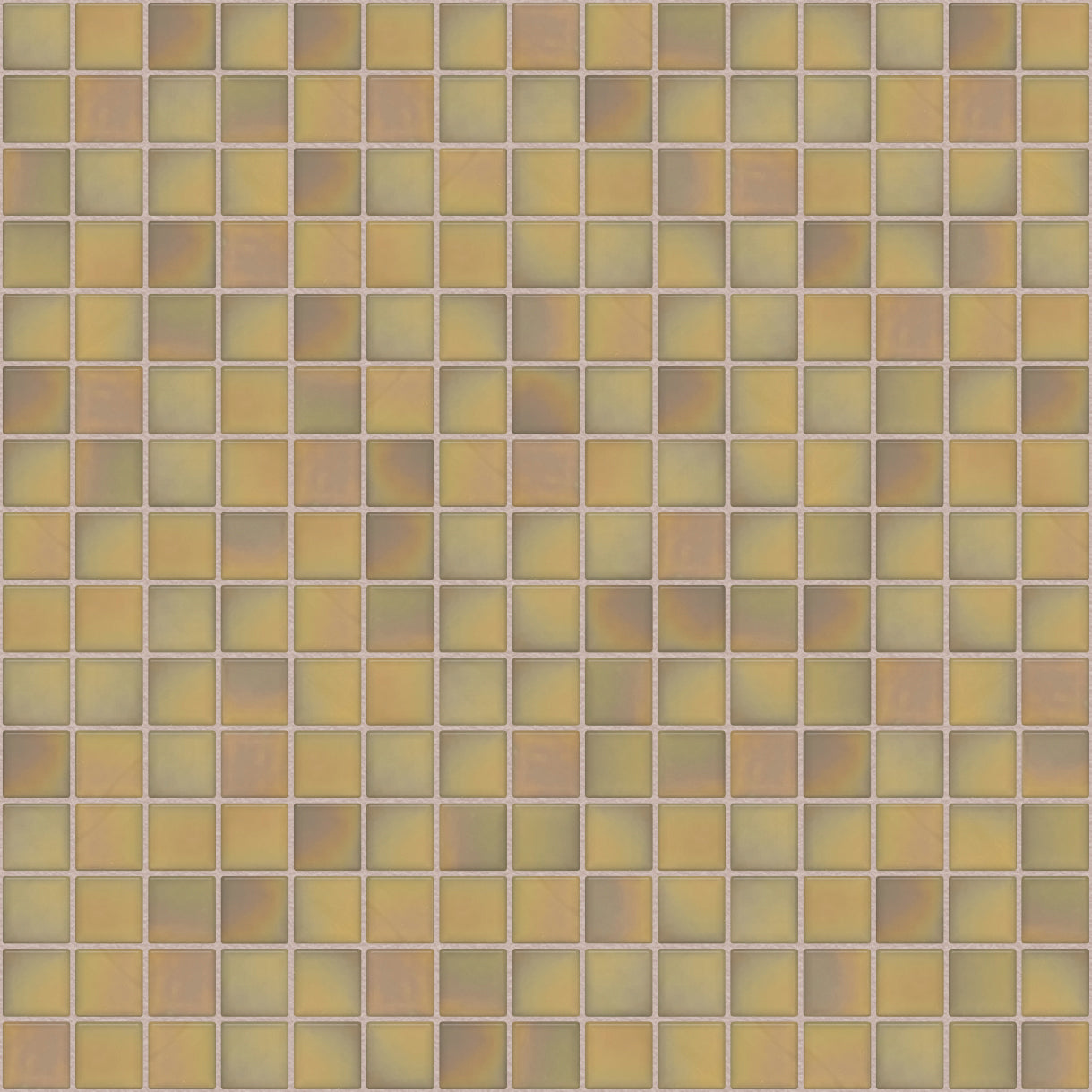 The Mosaic Factory Amsterdam Mozaiek Tegel Vierkant - Licht Creme Glas Parelmoer Serie 322x322 mm