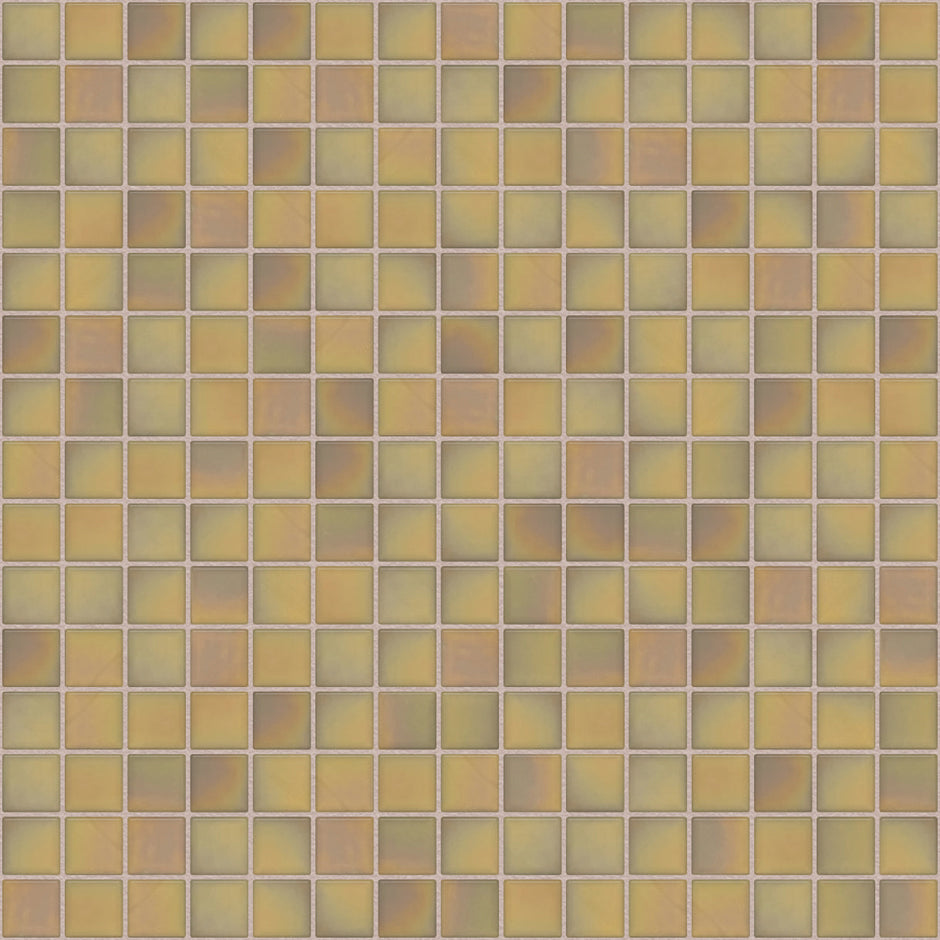 The Mosaic Factory Amsterdam Mozaiek Tegel Vierkant - Licht Creme Glas Parelmoer Serie 322x322 mm