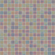 The Mosaic Factory Amsterdam Mozaiek Tegel Vierkant - Licht Grijs Glas Parelmoer Serie 322x322 mm