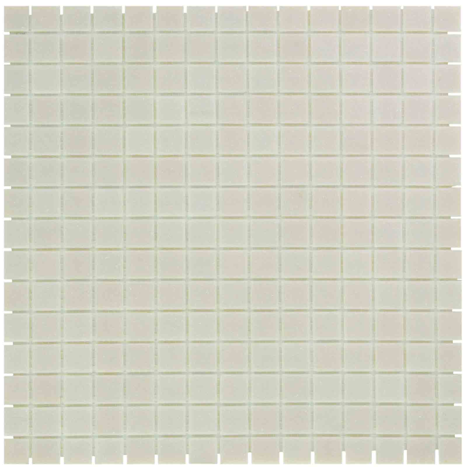 The Mosaic Factory Amsterdam Mozaiek Tegel Vierkant - Licht Terra Glas Basic 322x322 mm