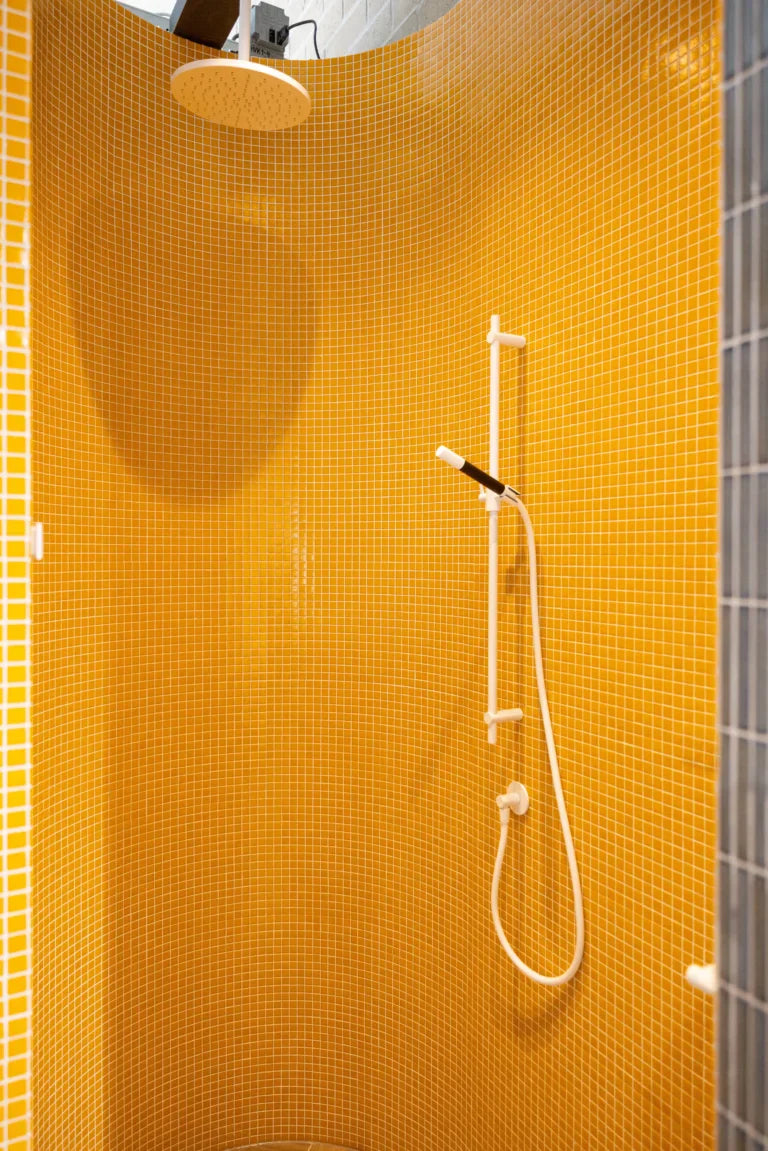 The Mosaic Factory Amsterdam Mozaiek Tegel Vierkant - Oranje Glas Basic 322x322 mm