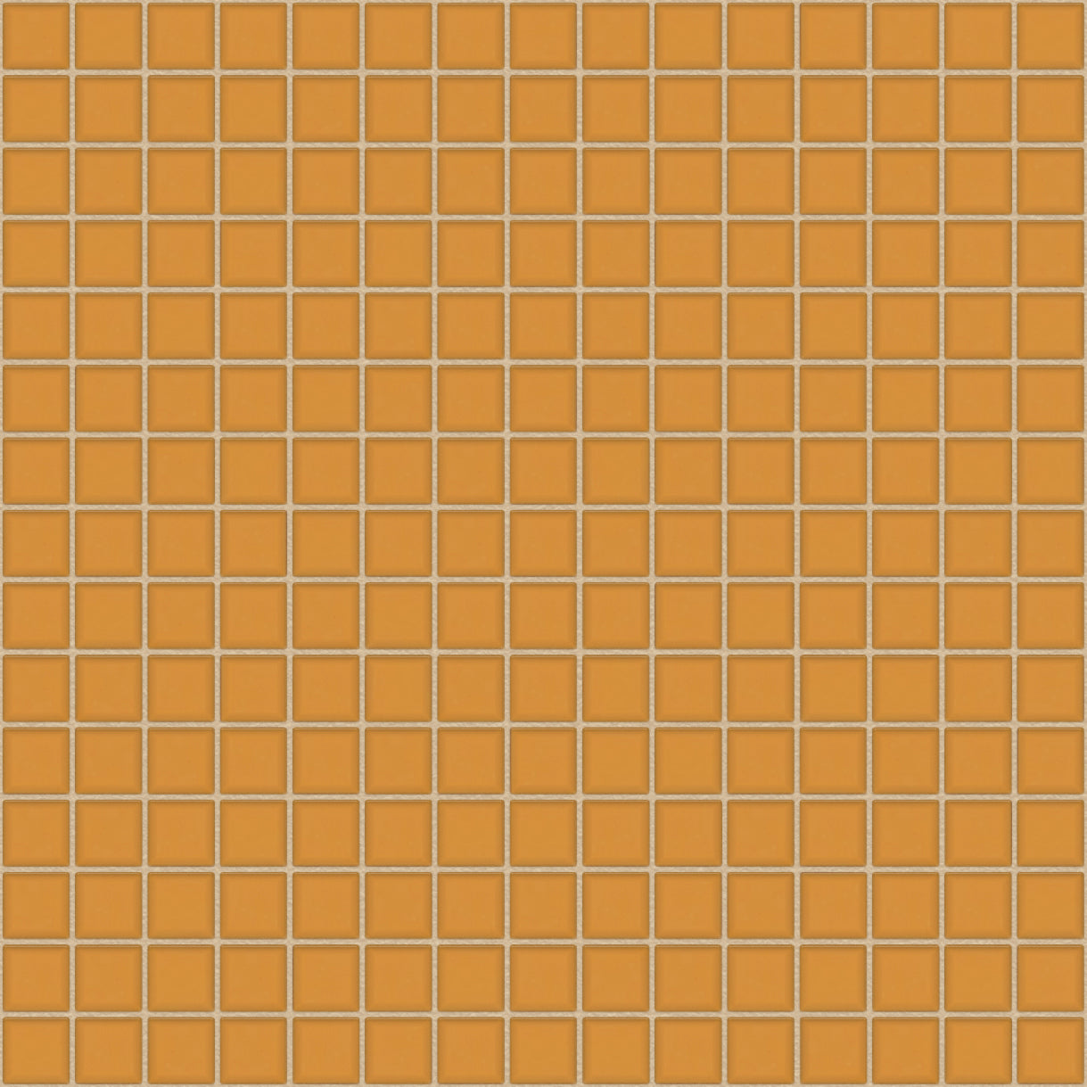 The Mosaic Factory Amsterdam Mozaiek Tegel Vierkant - Oranje Glas Basic 322x322 mm