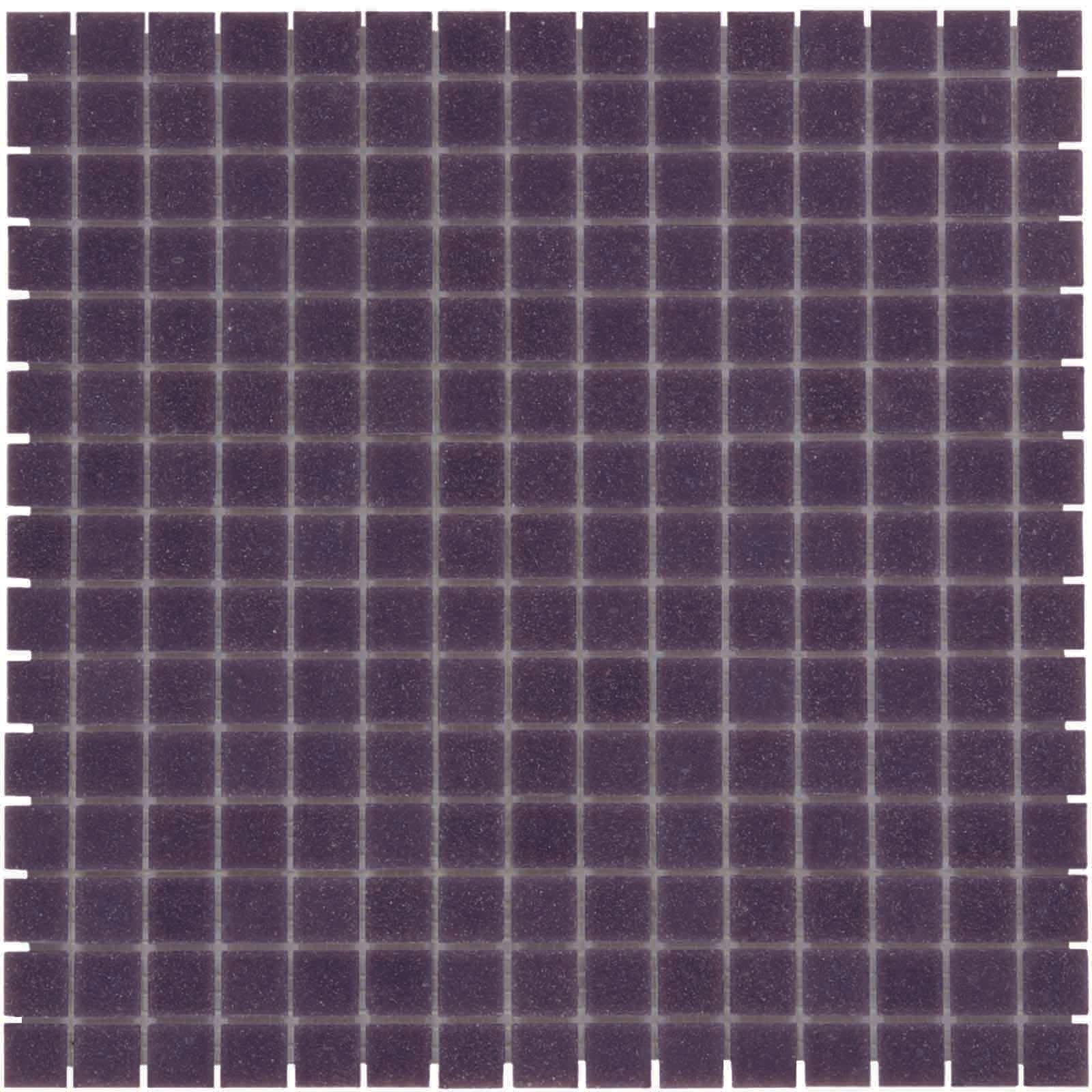 The Mosaic Factory Amsterdam Mozaiek Tegel Vierkant - Paars Glas Basic 322x322 mm