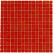 The Mosaic Factory Amsterdam Mozaiek Tegel Vierkant - Red Glas Basic 322x322 mm