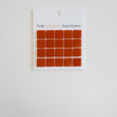 The Mosaic Factory Amsterdam Mozaiek Tegel Vierkant - Red Glas Basic 322x322 mm