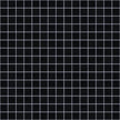 The Mosaic Factory Amsterdam Mozaiek Tegel Vierkant - Super Zwart Glas Basic 322x322 mm