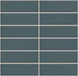The Mosaic Factory Barcelona Mozaiek Tegel Rechthoek - Forest Green Porselein Geglazuurd 291x297 mm