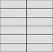 The Mosaic Factory Barcelona Mozaiek Tegel Rechthoek - Wit Porselein Geglazuurd 291x297 mm