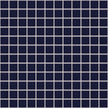 The Mosaic Factory Barcelona Mozaiek Tegel Vierkant - Donker Blauw Porselein Geglazuurd 300x300 mm
