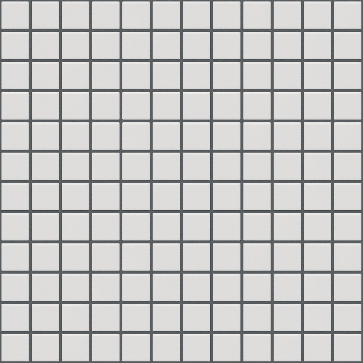 The Mosaic Factory Barcelona Mozaiek Tegel Vierkant - Extra Wit Porselein Geglazuurd 300x300 mm