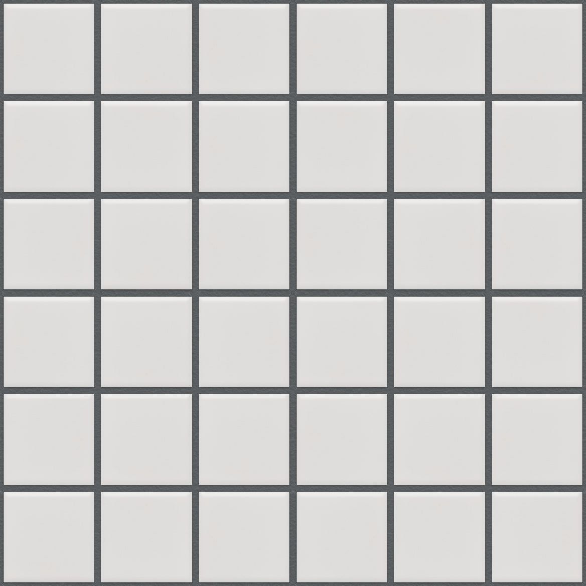 The Mosaic Factory Barcelona Mozaiek Tegel Vierkant - Extra Wit Porselein Geglazuurd 309x309 mm