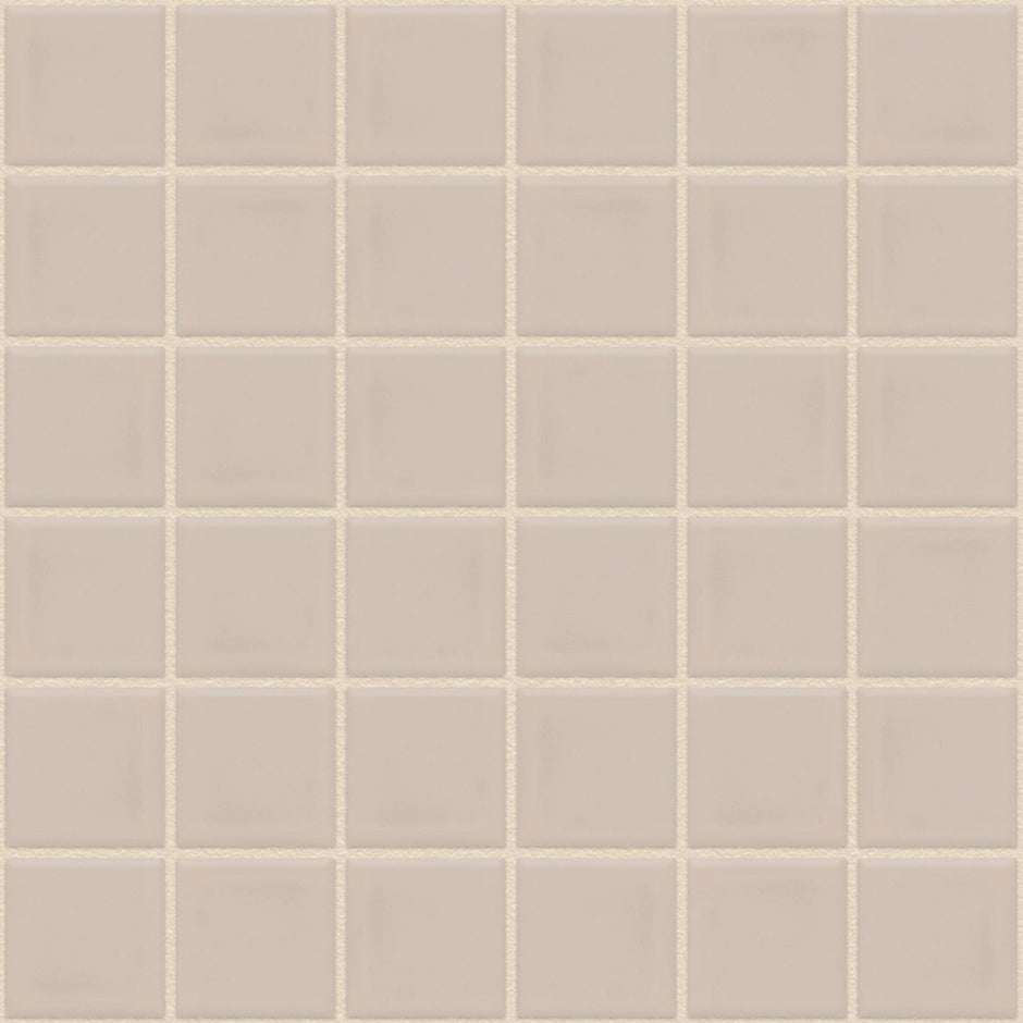The Mosaic Factory Barcelona Mozaiek Tegel Vierkant - Extra Wit Porselein Geglazuurd 309x309 mm - Originele artikel
