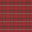 The Mosaic Factory Barcelona Mozaiek Tegel Vierkant - Rood Porselein Geglazuurd 300x300 mm