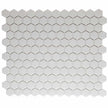 The Mosaic Factory London Mozaiek Tegel Hexagon - Super Wit Porselein Ongeglazuurd, R11 260x300 mm