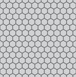 The Mosaic Factory London Mozaiek Tegel Hexagon - Super Wit Porselein Ongeglazuurd, R11 260x300 mm