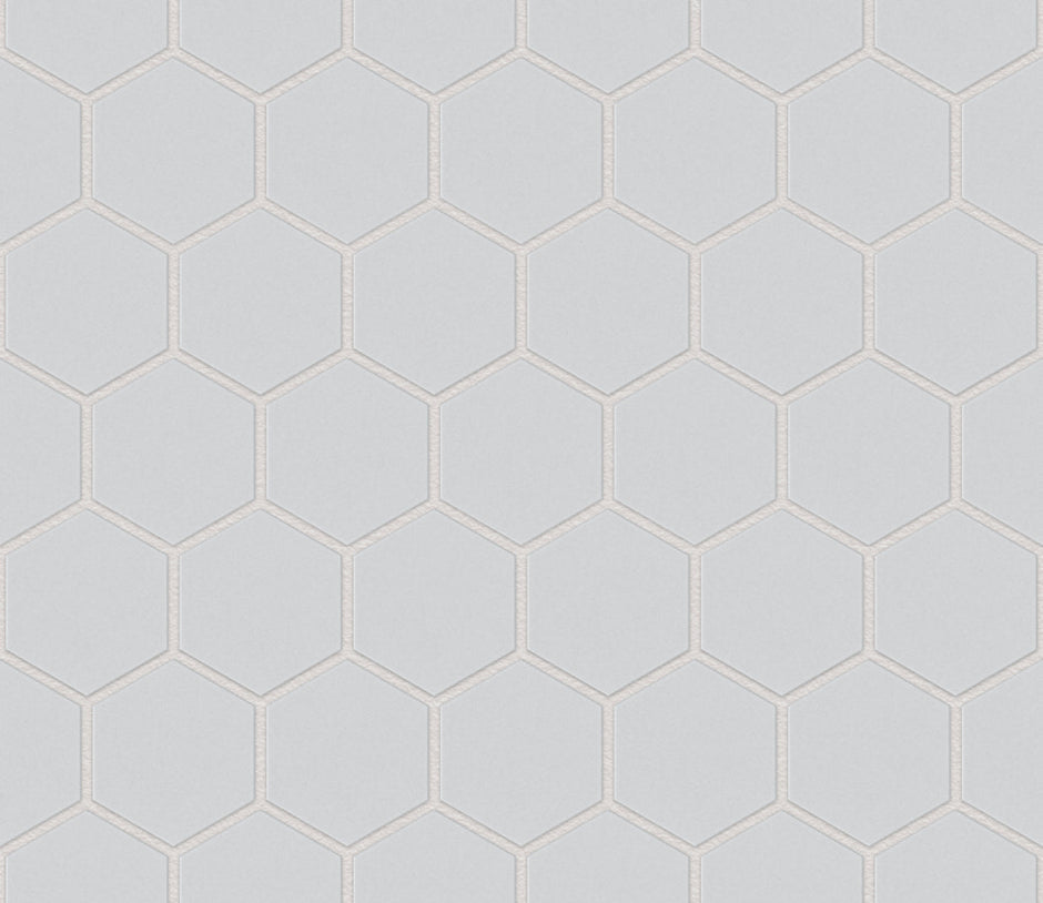The Mosaic Factory London Mozaiek Tegel Hexagon - Super Wit Porselein Ongeglazuurd, R11 281x325 mm