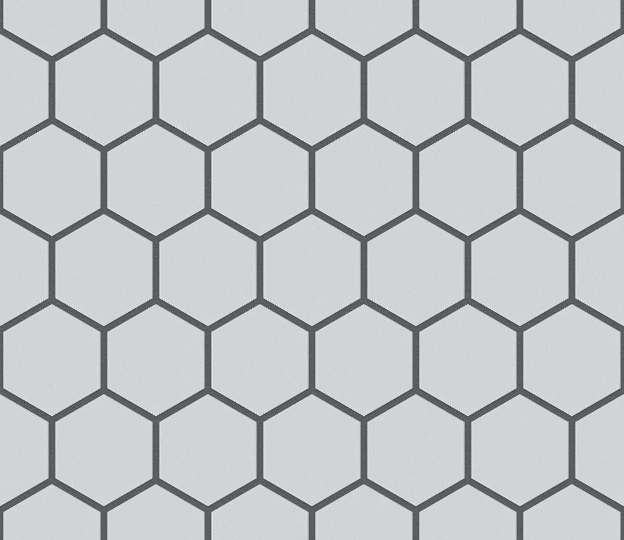 The Mosaic Factory London Mozaiek Tegel Hexagon - Super Wit Porselein Ongeglazuurd, R11 281x325 mm