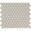 The Mosaic Factory London Mozaiek Tegel Hexagon - Wit Porselein Ongeglazuurd, R11 260x300 mm