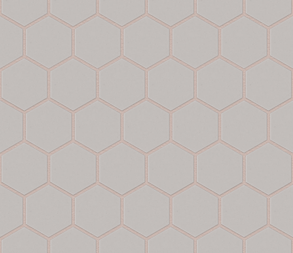 The Mosaic Factory London Mozaiek Tegel Hexagon - Wit Porselein Ongeglazuurd, R11 281x325 mm