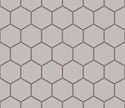 The Mosaic Factory London Mozaiek Tegel Hexagon - Wit Porselein Ongeglazuurd, R11 281x325 mm
