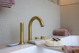 The Mosaic Factory London Mozaiek Tegel Rond - Wit Porselein Ongeglazuurd, R11 315x294 mm