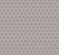The Mosaic Factory London Mozaiek Tegel Rond - Wit Porselein Ongeglazuurd, R11 315x294 mm