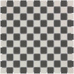 The Mosaic Factory London Mozaiek Tegel Vierkant - Dambord Mix Porselein Ongeglazuurd, R11 300x300 mm