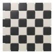 The Mosaic Factory London Mozaiek Tegel Vierkant - Dambord Mix Porselein Ongeglazuurd, R11 309x309 mm