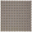 The Mosaic Factory London Mozaiek Tegel Vierkant - Donker Grijs Porselein Ongeglazuurd, R11 300x300 mm