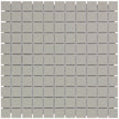 The Mosaic Factory London Mozaiek Tegel Vierkant - Grijs Porselein Ongeglazuurd, R11 300x300 mm