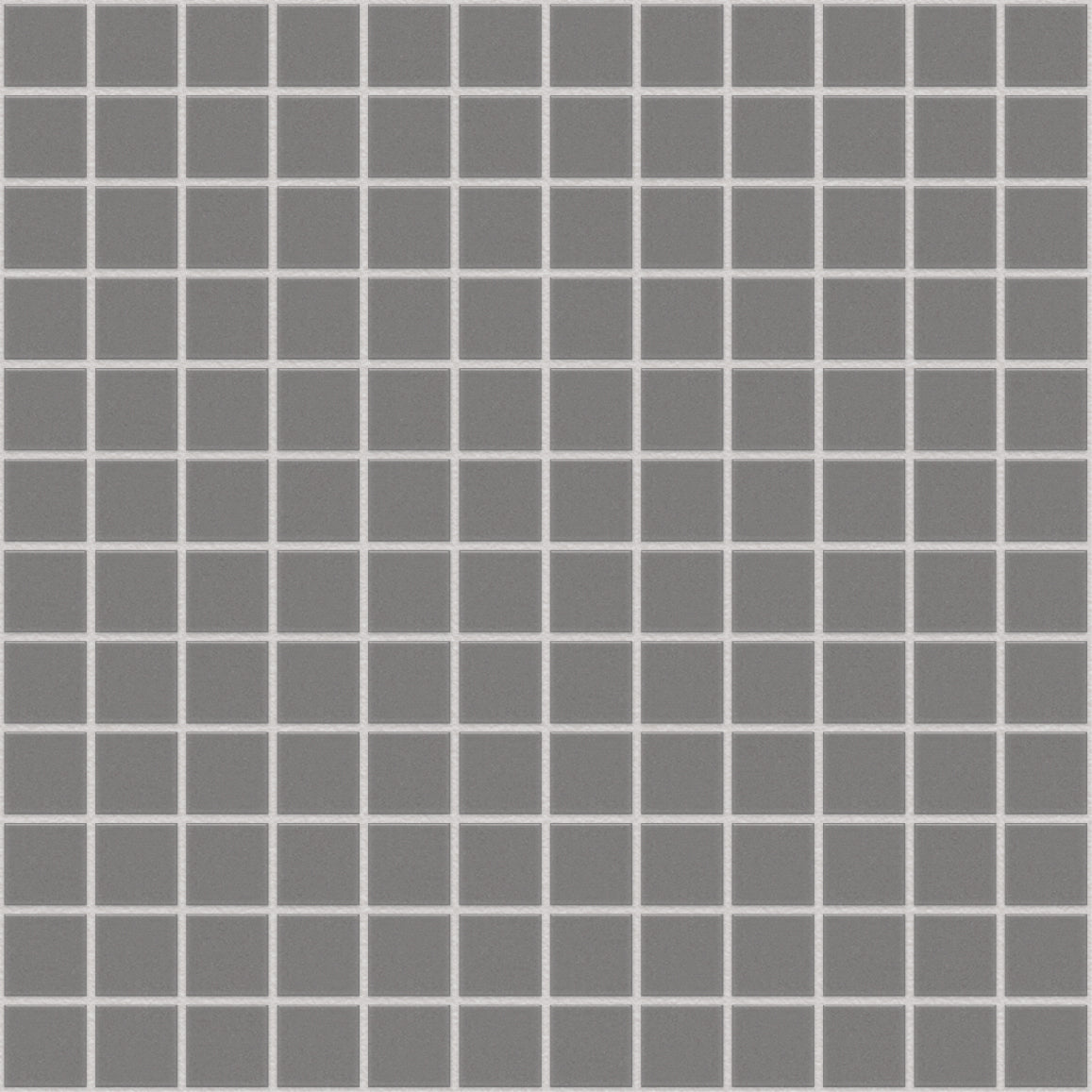 The Mosaic Factory London Mozaiek Tegel Vierkant - Grijs Porselein Ongeglazuurd, R11 300x300 mm