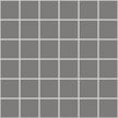 The Mosaic Factory London Mozaiek Tegel Vierkant - Grijs Porselein Ongeglazuurd, R11 309x309 mm