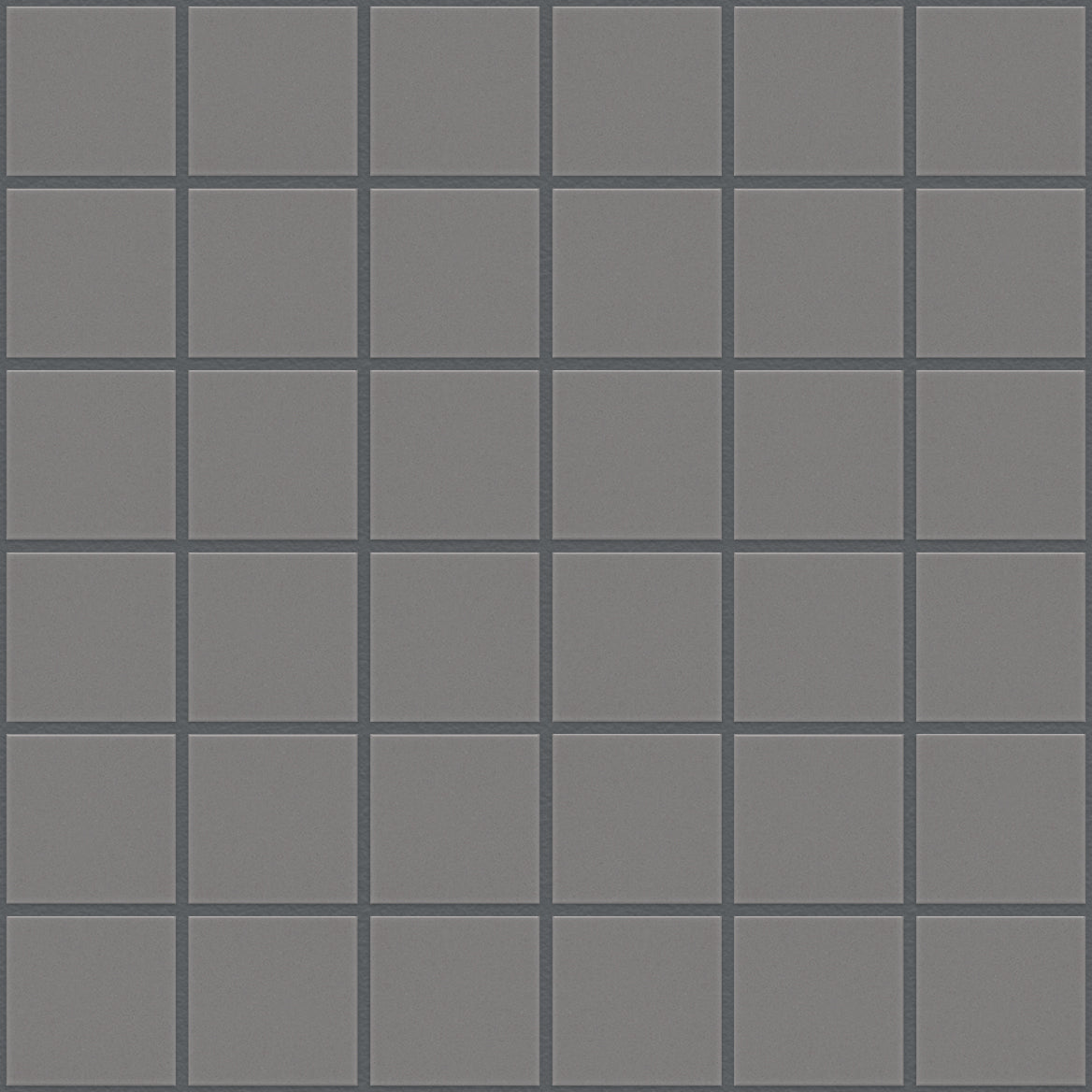 The Mosaic Factory London Mozaiek Tegel Vierkant - Grijs Porselein Ongeglazuurd, R11 309x309 mm