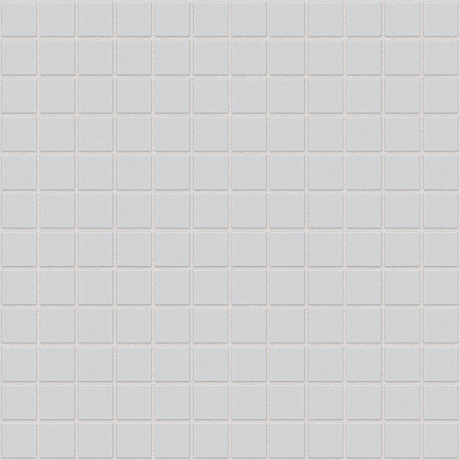 The Mosaic Factory London Mozaïek Tegel Vierkant - Porselein Super Wit Ongeglazuurd, R11 300x300 mm