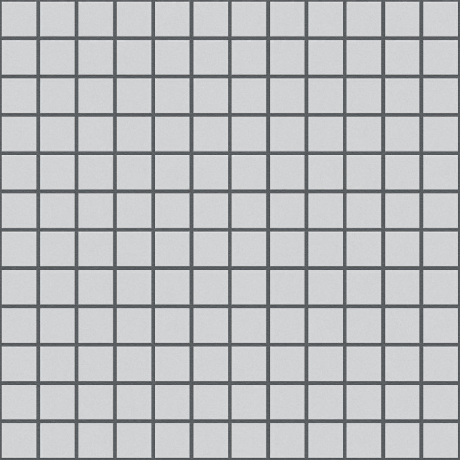 The Mosaic Factory London Mozaïek Tegel Vierkant - Porselein Super Wit Ongeglazuurd, R11 300x300 mm