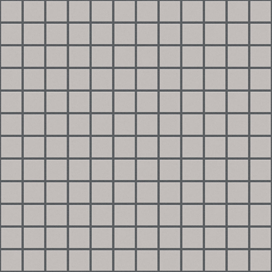 The Mosaic Factory London Mozaiek Tegel Vierkant - Porselein Wit Ongeglazuurd, R11 309x309 mm