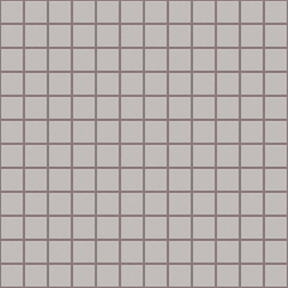 The Mosaic Factory London Mozaiek Tegel Vierkant - Porselein Wit Ongeglazuurd, R11 309x309 mm
